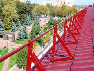 Дополнительное изображение: Ограждение кровельное Optima 0,65×2м