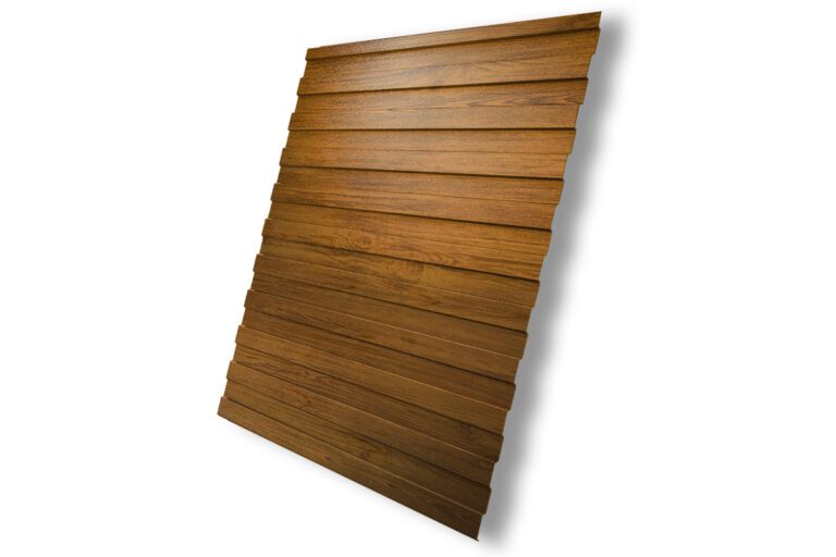Профлист С8-1150 0,45 мм Golden Wood под дерево для забора