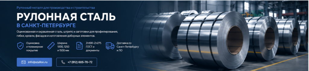 Рулонная сталь Стальон
