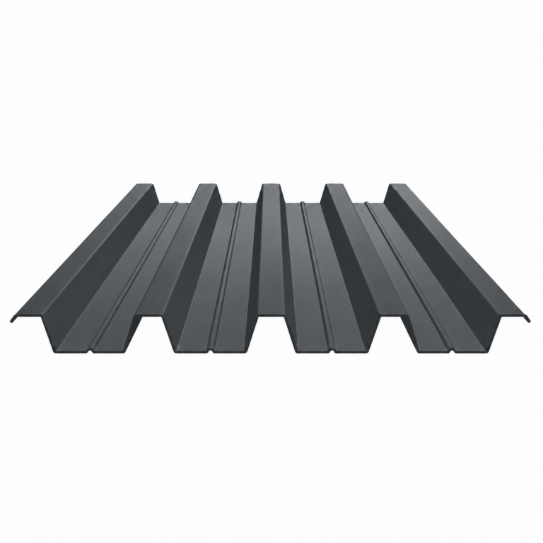 Профнастил Н57-750 0,8 графитовый серый RAL 7024