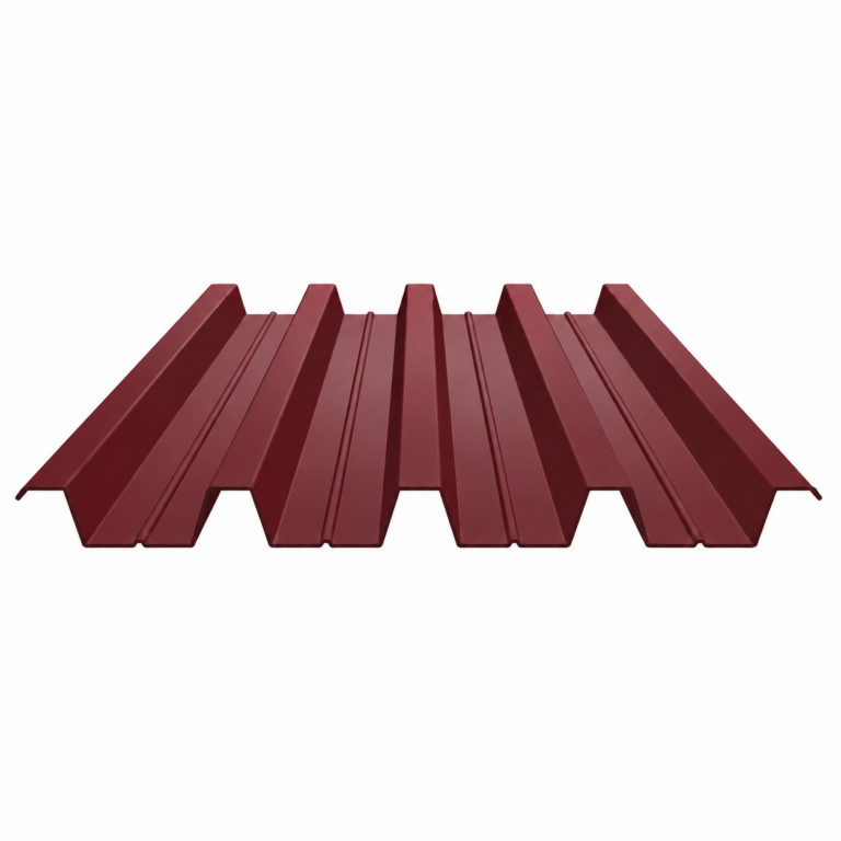 Профнастил Н60-845 1 винно-красный RAL 3005