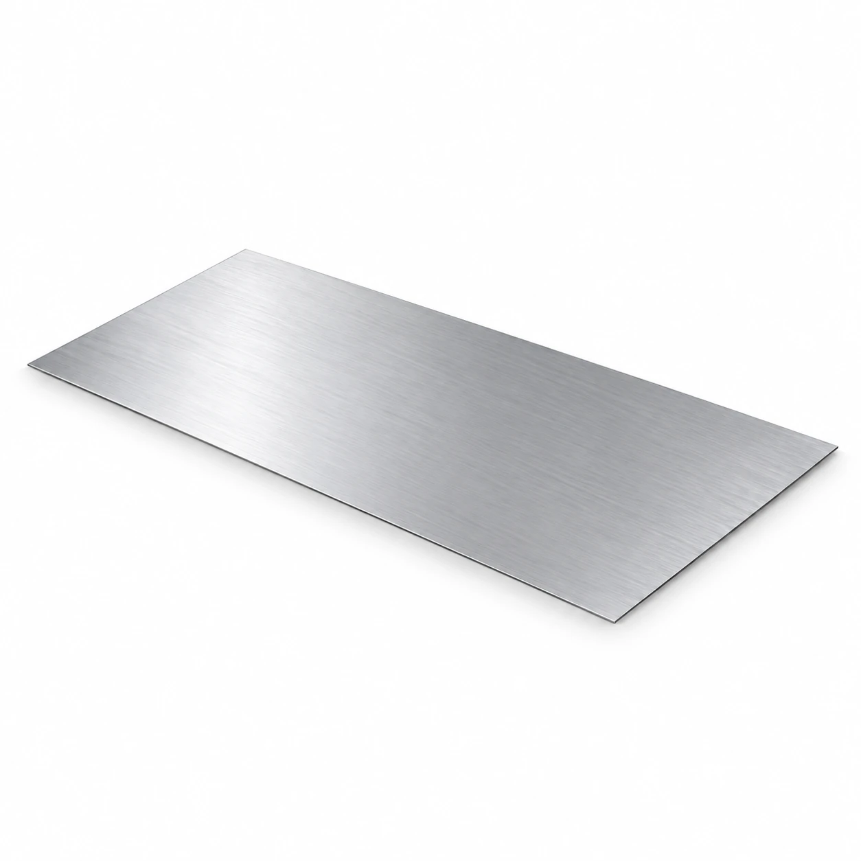 Лист нержавеющий 0,8×1000×2000 4N+PE (шлифованный) AISI 321 (12×18Н10Т)